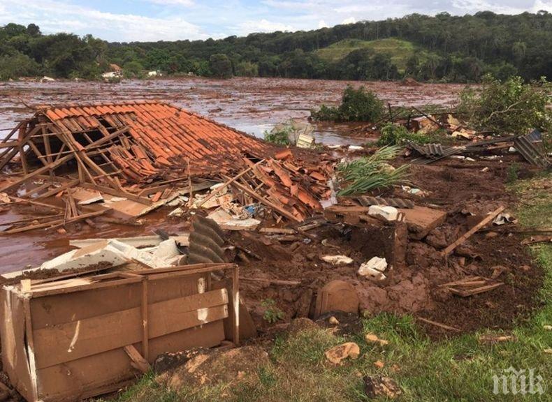Трагедията в Бразилия: Жертвите на бедствието достигнаха 9,  близо 300 са изчезнали