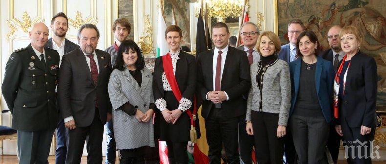 Илиан Тодоров с признание за приноса си в затвърждаване на дипломатическите отношения между България и провинция Лиеж