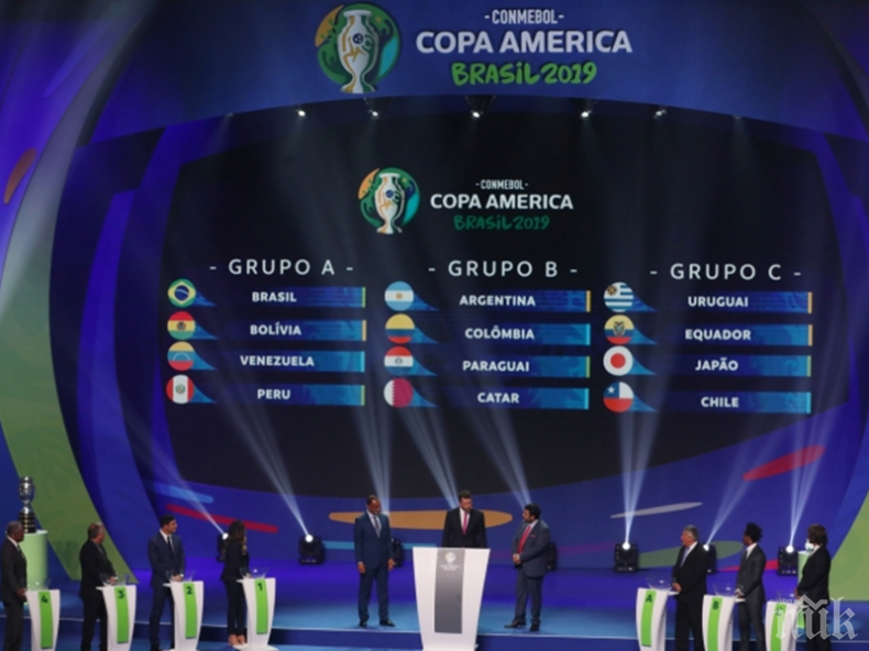 Ето групите на Копа Америка 2019