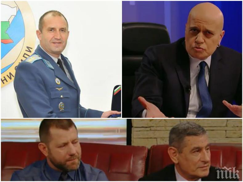 САМО В ПИК: Радев лобира за Грипен през Слави