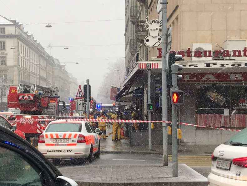 ОТ ПОСЛЕДНИТЕ МИНУТИ: Експлозия до посолството на САЩ в Женева 