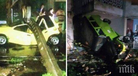 мощно торнадо уби трима рани 170 души куба снимки видео