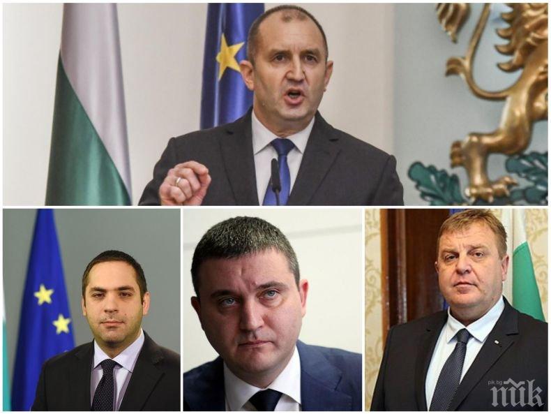 ЧЕЛЕН СБЛЪСЪК: Трима министри скочиха срещу критиките на президента - това е война между институциите