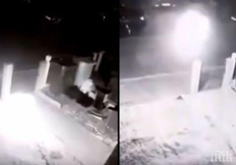 СТРАШНА МИСТЕРИЯ: НЛО кацна в двора на британско семейство (ВИДЕО)