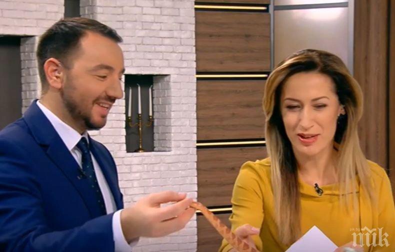 Брутално в ефира на Би Ти Ви: Хвани го, погали го... (СНИМКИ)