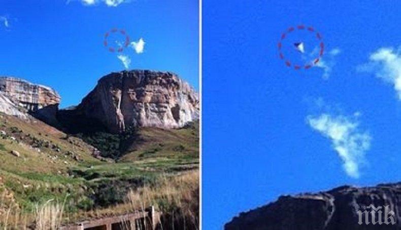 МИСТЕРИЯ В НЕБЕТО: В ЮАР се появи летяща пирамида