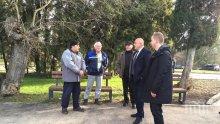 ПЪРВО В ПИК: Бойко Борисов посети новоремонтирания парк "Аязмото" в Стара Загора (СНИМКИ)