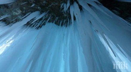 шаш високият водопад рила замръзна