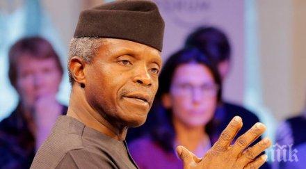 разби хеликоптерът нигерийския вицепрезидент снимка