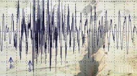 земетресение магнитуд рихтер разплиска егейско море