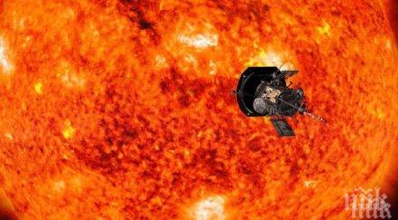 сондата паркър завърта втора обиколка около слънцето