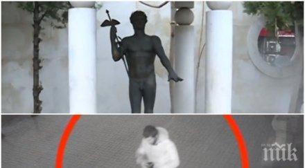 оставиха ареста крадеца статуята аполон