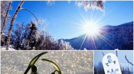 времето превъртя слънцето грее щедро температурите достигнат плюс градуса