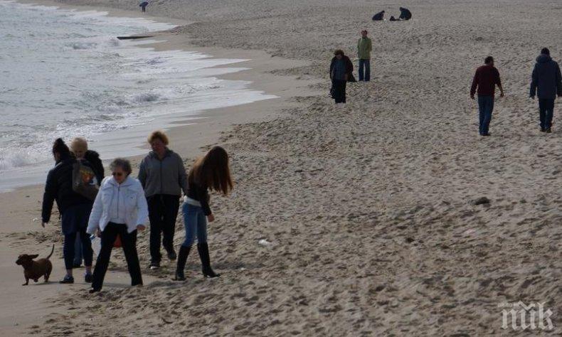 Живакът днес полудя: 14 градуса показаха термометрите в Бургас