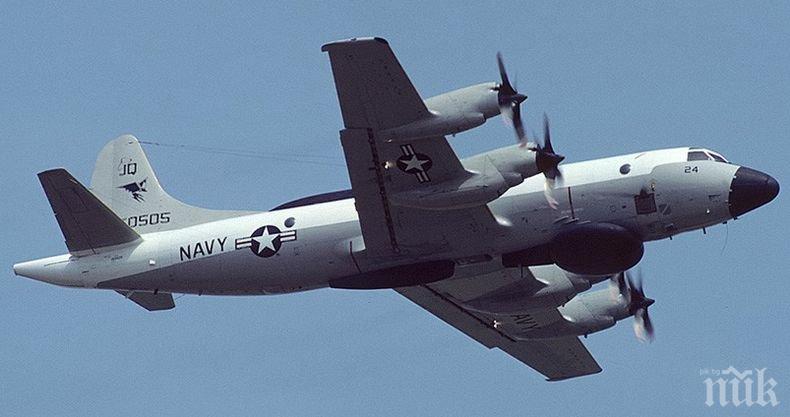 Напрежение: Три американски самолета са провели разузнавателни полети край Крим