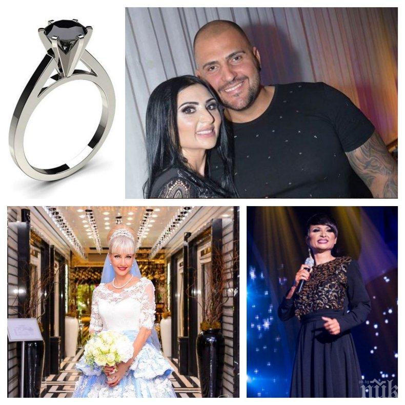 ПРЕДСВАТБЕНА ТРЕСКА: Софка и Гринго се женят с халки от черни диаманти - Мисис Баба става шаферка на ромската перла