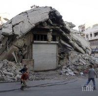 Международната коалиция в Сирия удари сили на режима