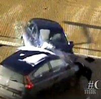 СДВР разпространи шокиращо ВИДЕО с тежки катастрофи в София - столични полицаи взели над 7000 книжки през 2018 г.