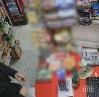 НАГЛЕЦ: Млад мъж открадна стекове с цигари от магазин във Видин (ВИДЕО)