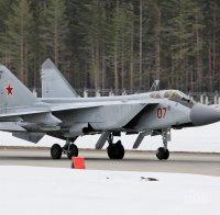 НАПРЕЖЕНИЕТО РАСТЕ: Русия помпа бойната мощ на Северния флот! Москва праща две ескадрили МиГ-31 с новите ракети 