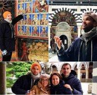 Докато елита на световния тенис е в София: Гришо на разходка в Рилския манастир (СНИМКИ)