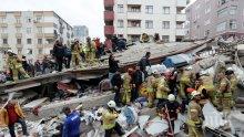 ТРАГЕДИЯТА В ИСТАНБУЛ: 10 са вече жертвите на срутилия се жилищен блок (ВИДЕО)