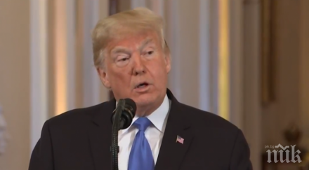 водещо речта тръмп битката пограничната стена