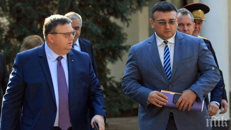 Главният прокурор Цацаров и министър Маринов на посещение в Дубай