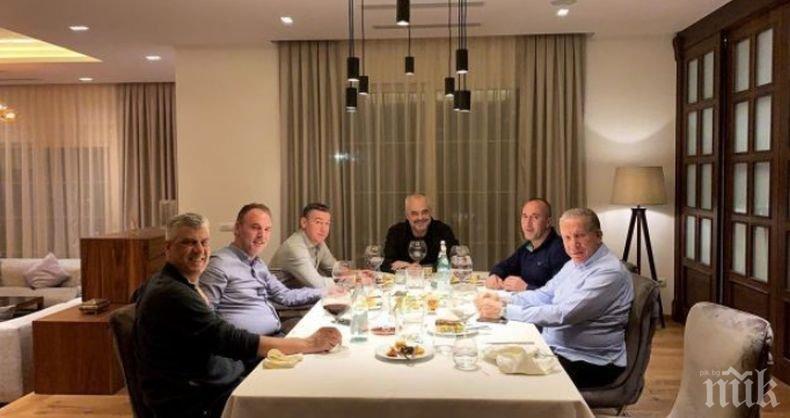 Хашим Тачи събра на вечеря в дома си политическото ръководство на Косово 