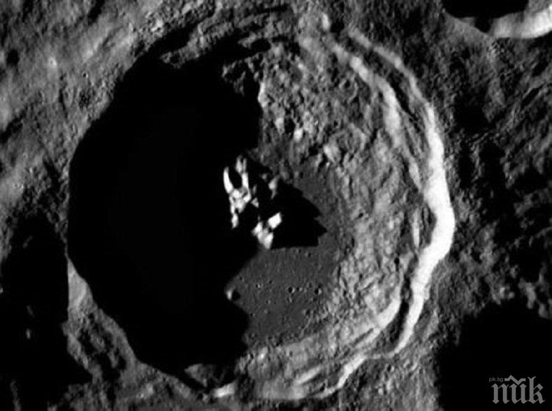 СЕНЗАЦИЯ: Уфолог откри извънземен кораб в лунен кратер