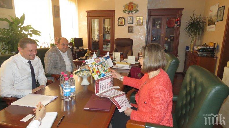 Илиан Тодоров се срещна с посланика на Финландия Н.Пр. Пайви Блинникка