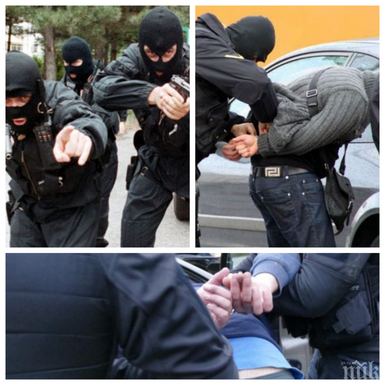 ИЗВЪНРЕДНО: Масови арести в Бургас, градът е блокиран от полиция (СНИМКИ)