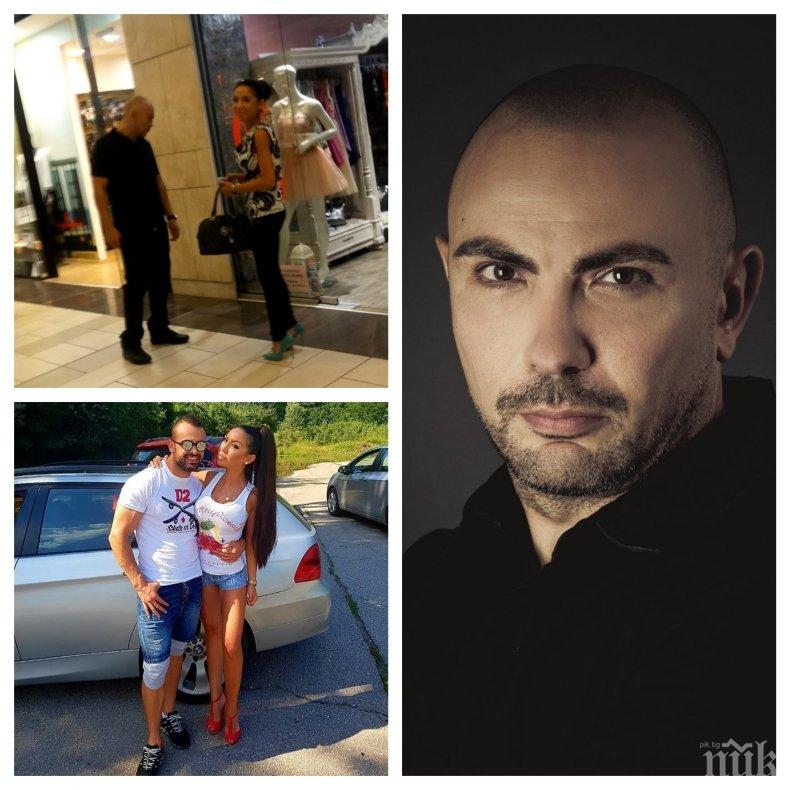 СЕКСИ ДОПИНГ: Гаджето на Росен Петров се наблъска със силикон - фитнес маниаци вдигат самолета с изкусителната брюнетка Карина 