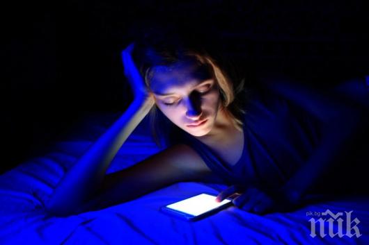 Спахте ли добре тази нощ? Ако не сте, мори ви синята светлина