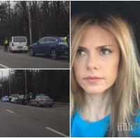 САМО В ПИК: Деси Банова в болница след катастрофата на Цариградско шосе! Вижте уникални кадри от инцидента (СНИМКИ)