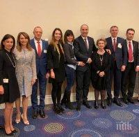Цветан Цветанов и българска делегация участваха в Молитвената закуска с Доналд Тръмп