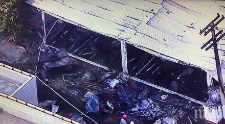 трагедия бразилия футболисти фламенго изгоряха пожар