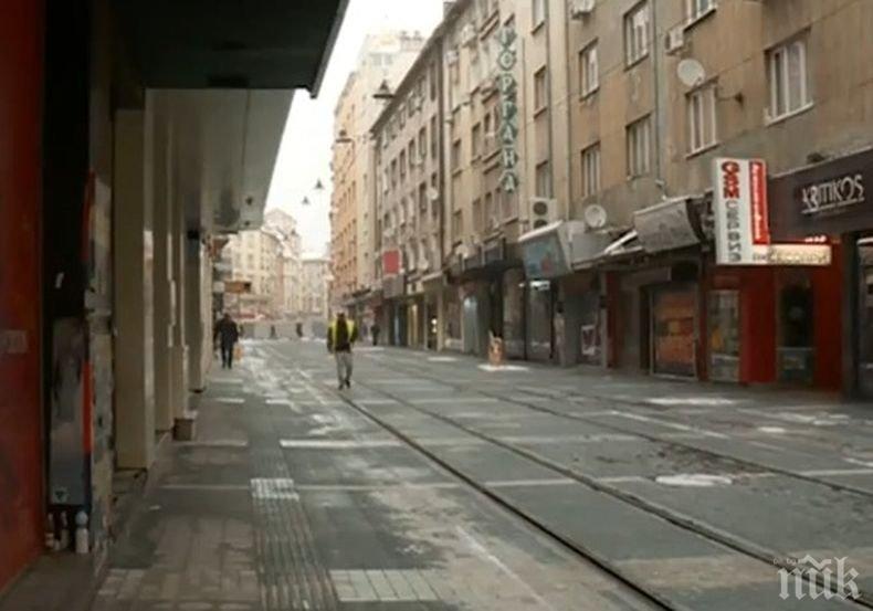 Ремонтът на улица „Граф Игнатиев” в столицата продължава поне до юни