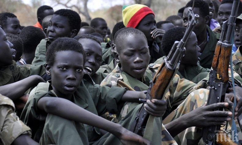 ООН алармира за десетките хиляди деца войници по света 
