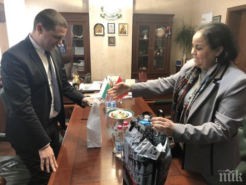 Илиан Тодоров се срещна с посланика на Мароко Н.Пр. Закия Ел Мидауи