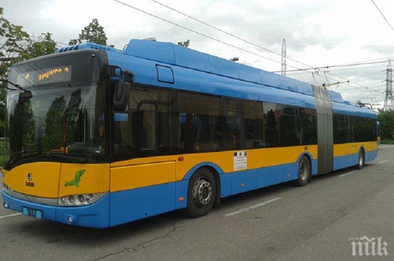 Най-дългото тролейбусно трасе в София готово напролет