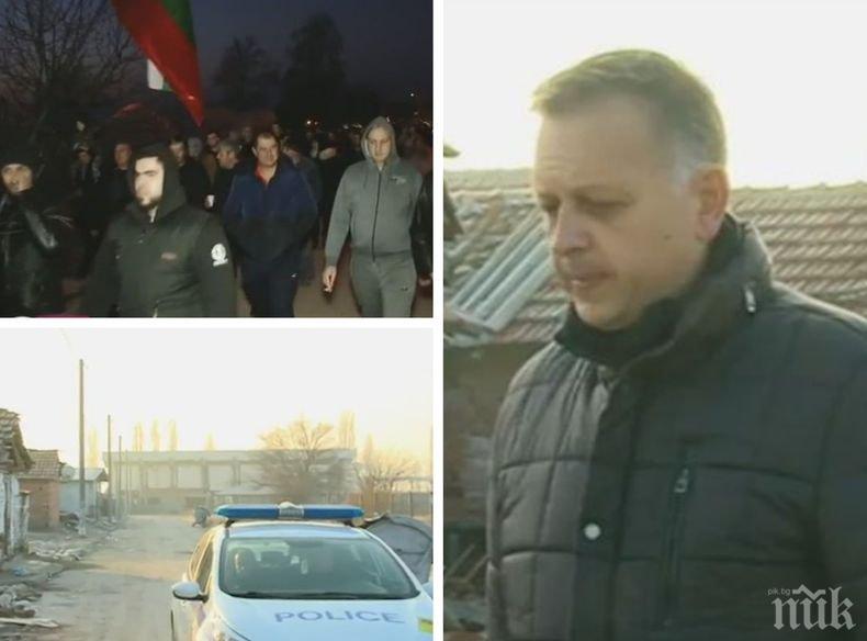 Кметът на Войводиново: Хората бързо се организираха и показаха, че няма да позволят завръщането на ромите