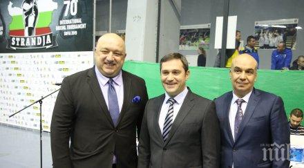 министър кралев откри ото издание боксовия турнир купа странджа