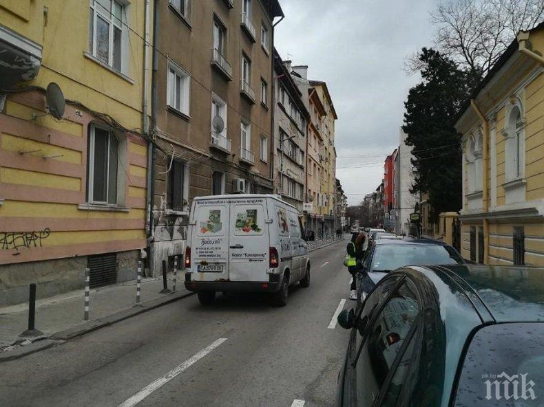 Хаос в центъра на София заради ремонт на ключова улица