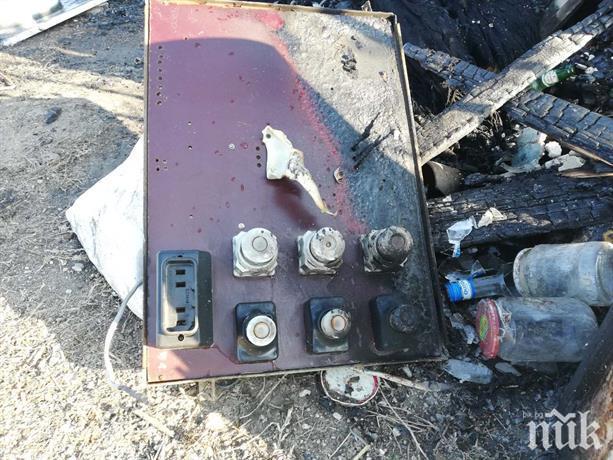ЗАРАДИ ВЯТЪРА: Две пожарни пазят овъгления цех във Войводиново

