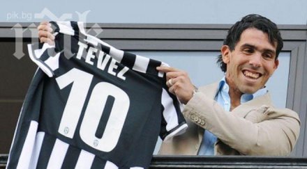 тевес взе номера дел пиеро уреди високата заплата ювентус