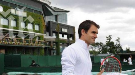 шампионът федерер безпроблемен старт уимбълдън