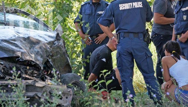 Голф пощуря при нощна гонка с полицията