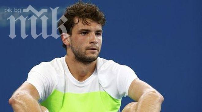 Продължението на мача на Григор бе отложено за утре