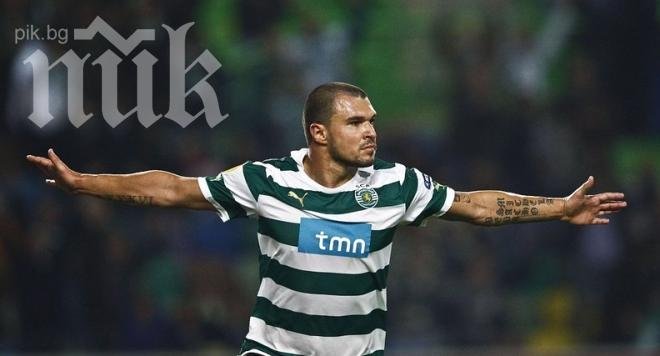 Неустойка от 25 млн. евро оставя Валери Божинов в Спортинг (Лисабон)